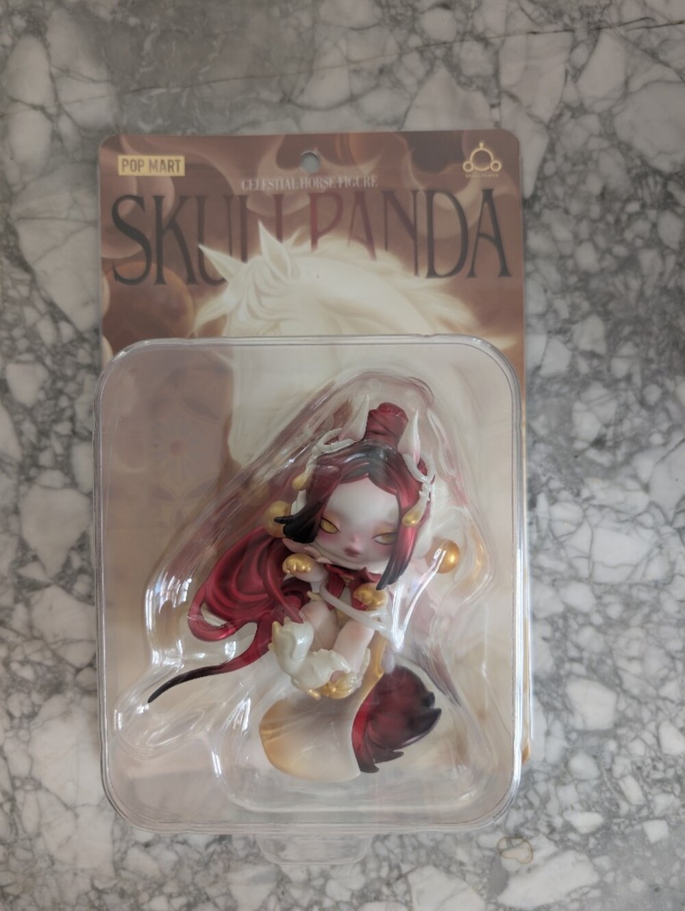 SKULLPANDA Celestial Horse Figure